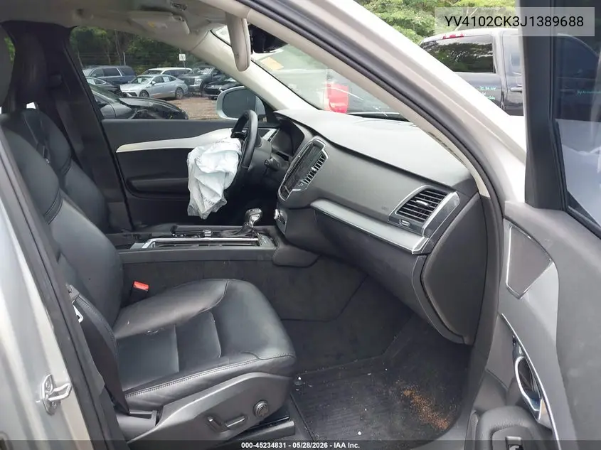 2018 Volvo Xc90 T5 Momentum VIN: YV4102CK3J1389688 Lot: 45234831