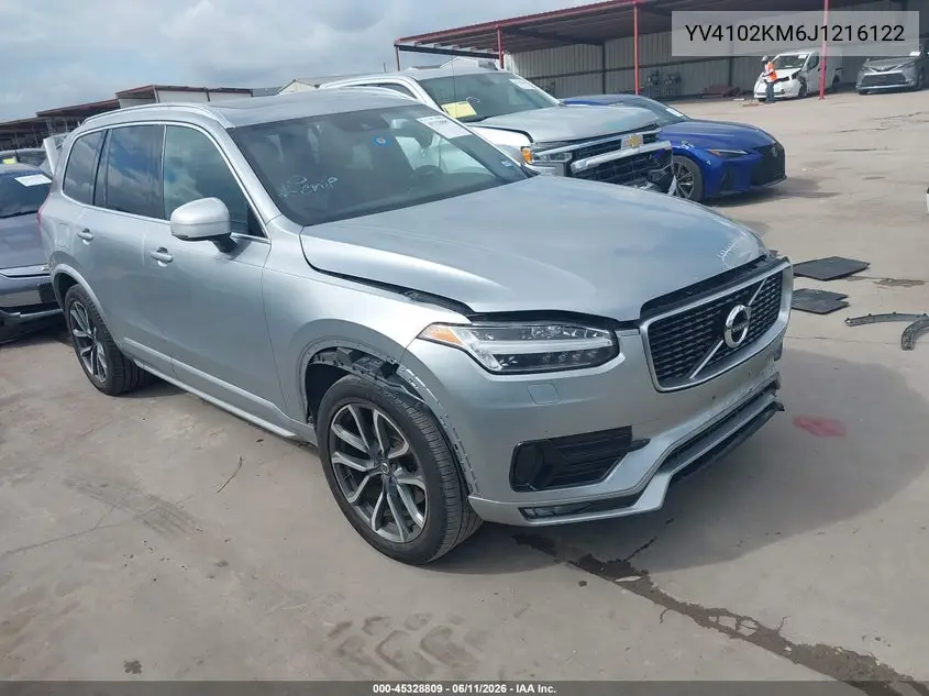2018 Volvo Xc90 T5 R-Design 5P VIN: YV4102KM6J1216122 Lot: 45328809