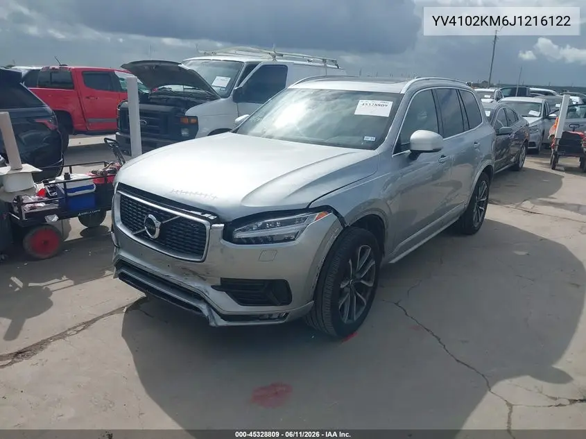 2018 Volvo Xc90 T5 R-Design 5P VIN: YV4102KM6J1216122 Lot: 45328809