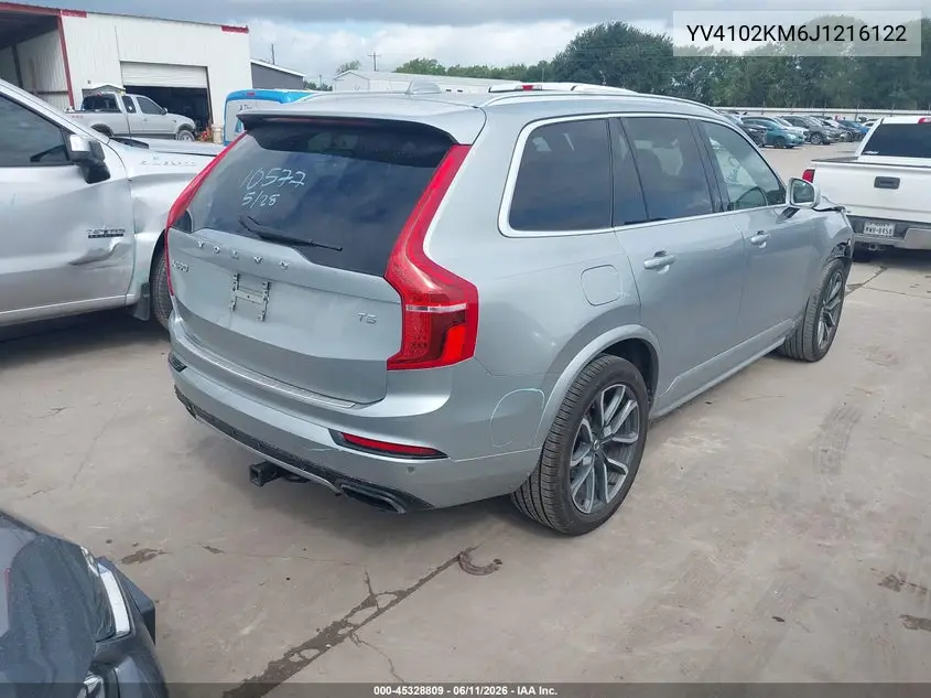 2018 Volvo Xc90 T5 R-Design 5P VIN: YV4102KM6J1216122 Lot: 45328809