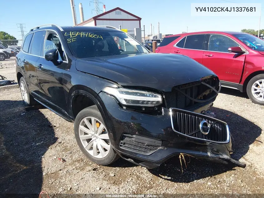 2018 Volvo Xc90 T5 Momentum VIN: YV4102CK4J1337681 Lot: 45441604