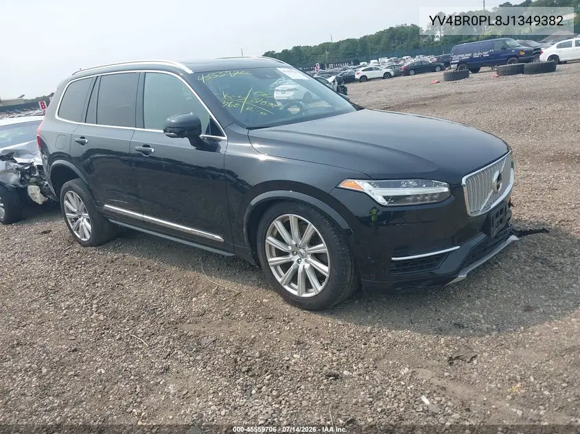 2018 Volvo Xc90 Hybrid T8 Inscription VIN: YV4BR0PL8J1349382 Lot: 45559706