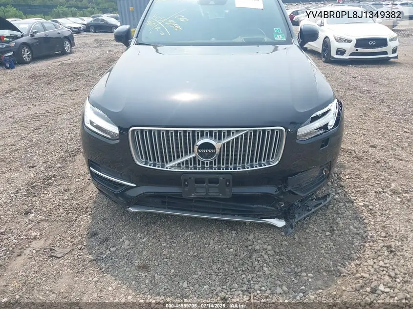 2018 Volvo Xc90 Hybrid T8 Inscription VIN: YV4BR0PL8J1349382 Lot: 45559706