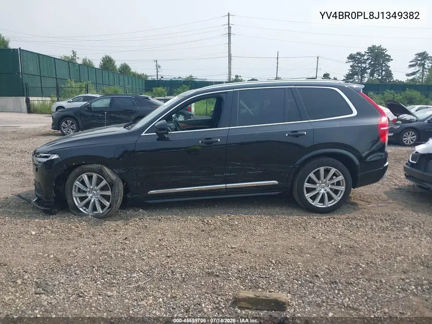 2018 Volvo Xc90 Hybrid T8 Inscription VIN: YV4BR0PL8J1349382 Lot: 45559706