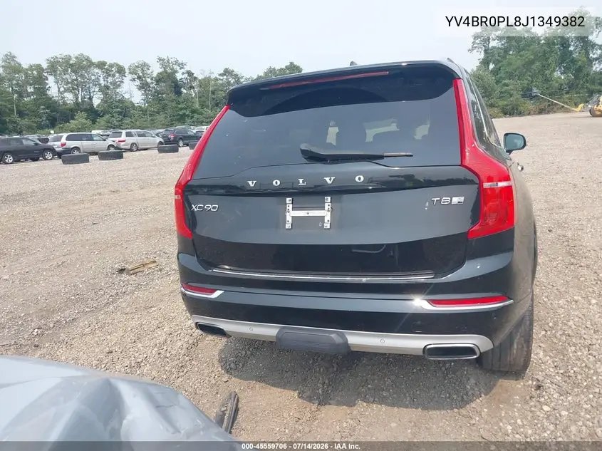 2018 Volvo Xc90 Hybrid T8 Inscription VIN: YV4BR0PL8J1349382 Lot: 45559706