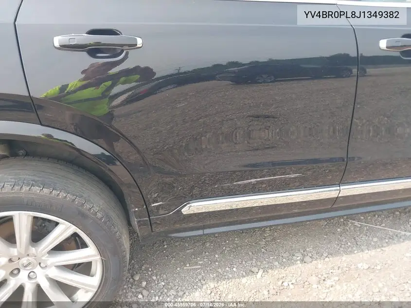 2018 Volvo Xc90 Hybrid T8 Inscription VIN: YV4BR0PL8J1349382 Lot: 45559706