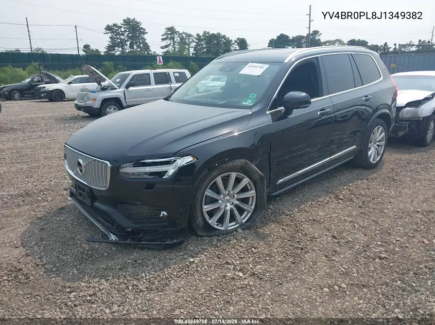 2018 Volvo Xc90 Hybrid T8 Inscription VIN: YV4BR0PL8J1349382 Lot: 45559706