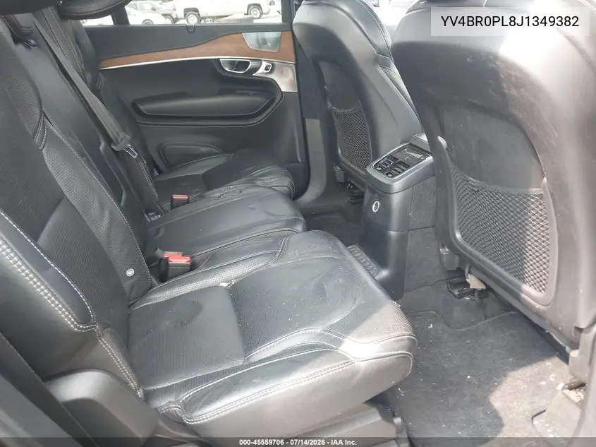 2018 Volvo Xc90 Hybrid T8 Inscription VIN: YV4BR0PL8J1349382 Lot: 45559706