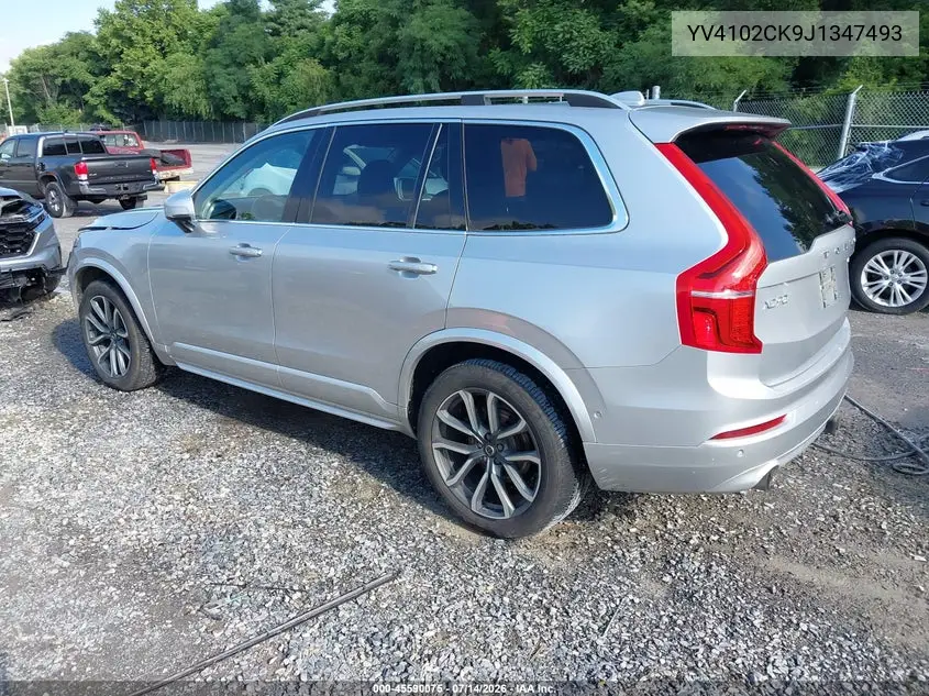 2018 Volvo Xc90 T5 Momentum VIN: YV4102CK9J1347493 Lot: 45590075