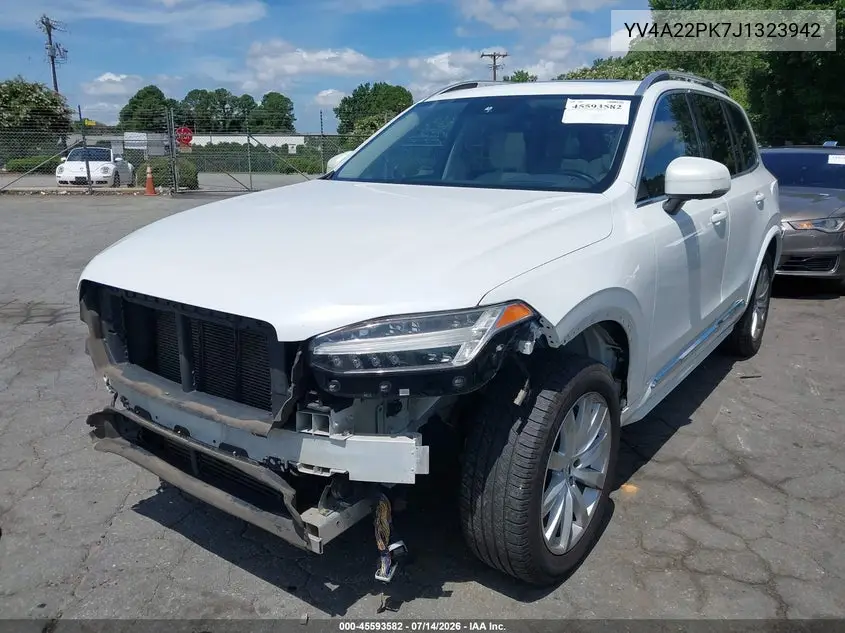 2018 Volvo Xc90 T6 Momentum VIN: YV4A22PK7J1323942 Lot: 45593582