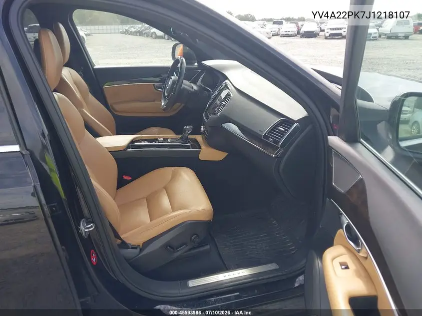 2018 Volvo Xc90 T6 Momentum VIN: YV4A22PK7J1218107 Lot: 45593986