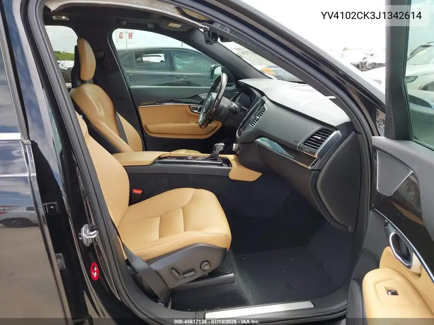 2018 Volvo Xc90 T5 Momentum VIN: YV4102CK3J1342614 Lot: 45617136
