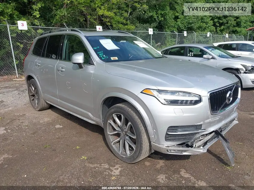 2018 Volvo Xc90 T5 Momentum VIN: YV4102PKXJ1336142 Lot: 45658768