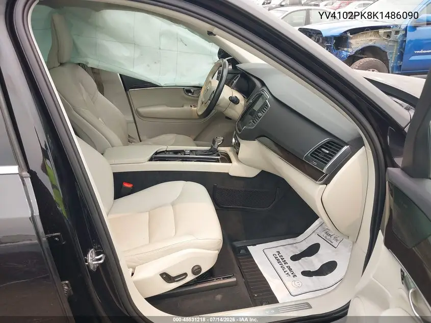 2019 Volvo Xc90 T5 Momentum VIN: YV4102PK8K1486090 Lot: 45531218
