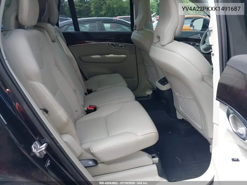 2019 Volvo Xc90 T6 Momentum VIN: YV4A22PKXK1491687 Lot: 45563602