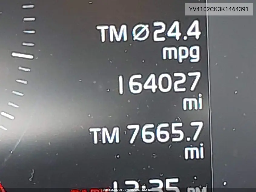 2019 Volvo Xc90 T5 Momentum VIN: YV4102CK3K1464391 Lot: 45568799