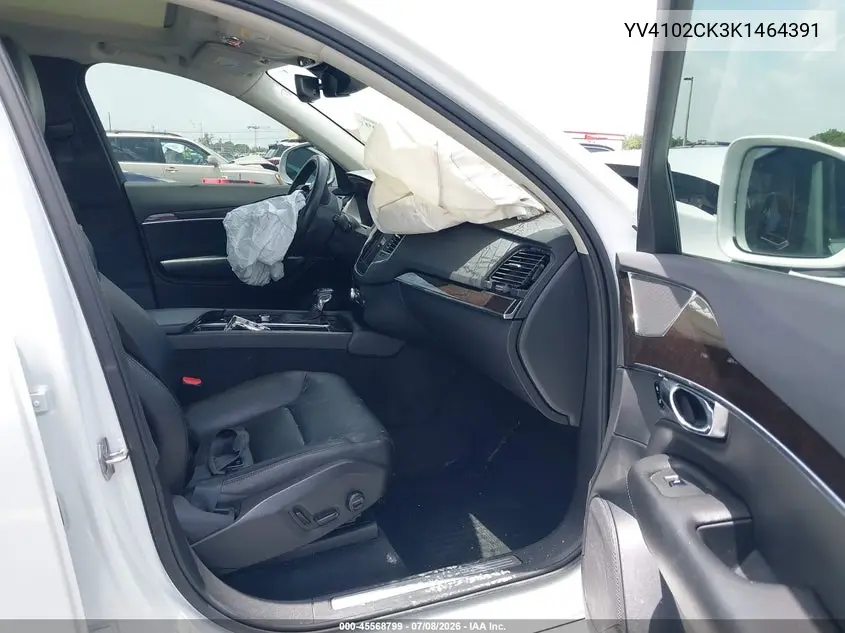 2019 Volvo Xc90 T5 Momentum VIN: YV4102CK3K1464391 Lot: 45568799