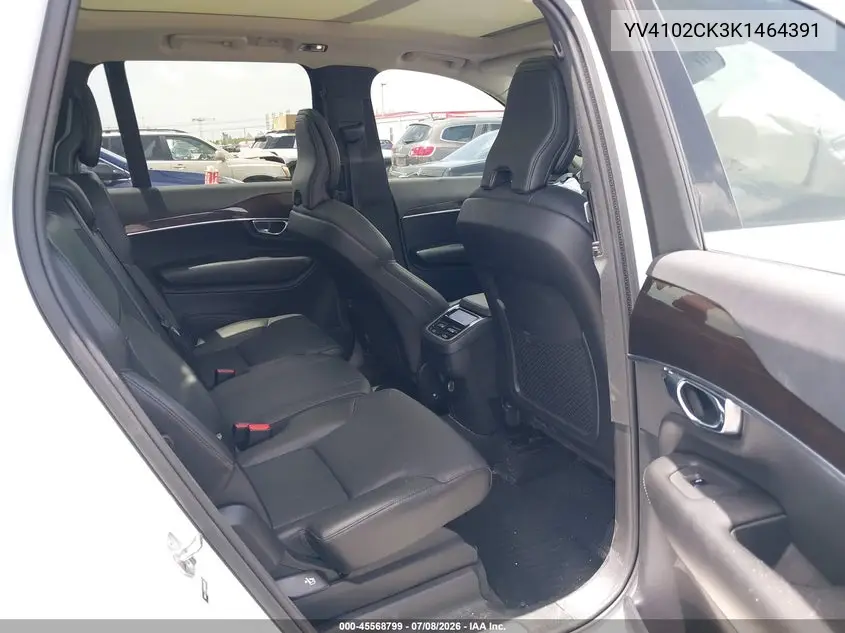 2019 Volvo Xc90 T5 Momentum VIN: YV4102CK3K1464391 Lot: 45568799