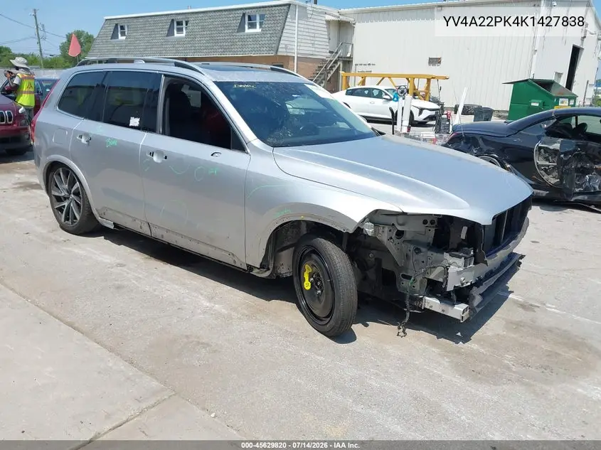 2019 Volvo Xc90 T6 Momentum VIN: YV4A22PK4K1427838 Lot: 45629820