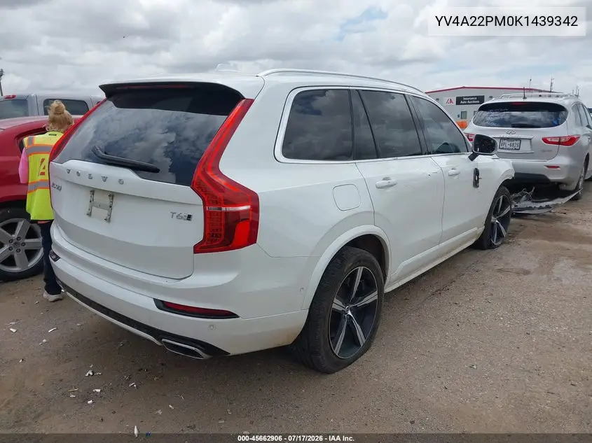 2019 Volvo Xc90 T6 R-Design VIN: YV4A22PM0K1439342 Lot: 45662906