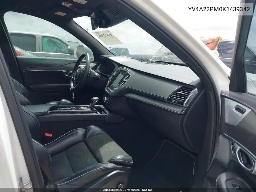 2019 Volvo Xc90 T6 R-Design VIN: YV4A22PM0K1439342 Lot: 45662906