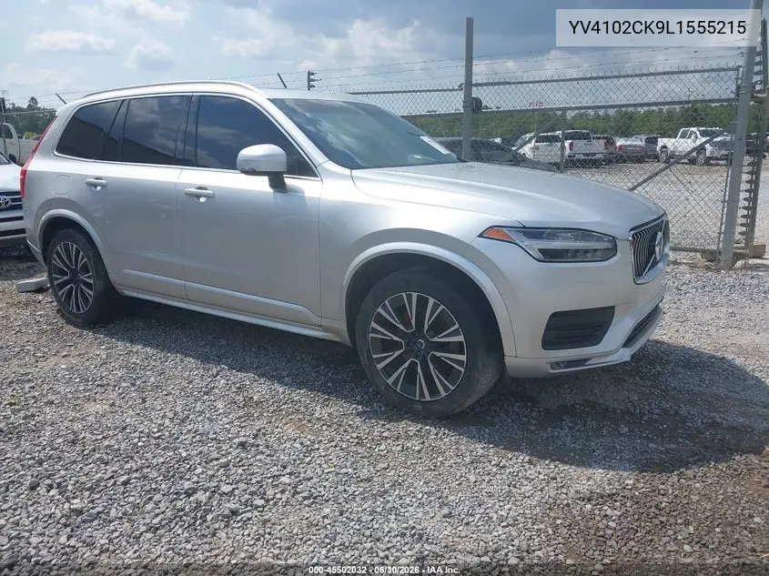 2020 Volvo Xc90 T5 Momentum 7 Passenger VIN: YV4102CK9L1555215 Lot: 45502032
