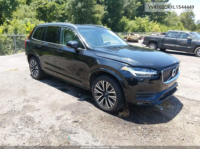 2020 Volvo Xc90 T5 Momentum 7 Passenger VIN: YV4102CK1L1544449 Lot: 45576164