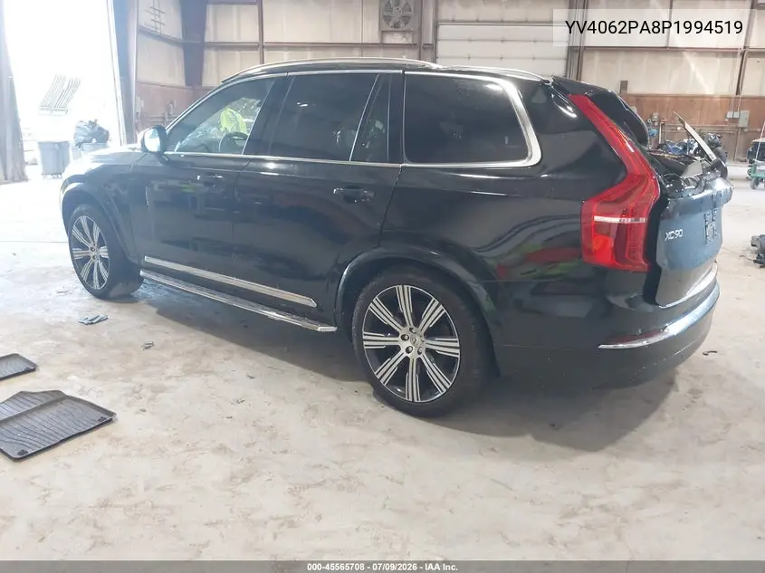 2023 Volvo Xc90 B6 Ultimate 7-Seater VIN: YV4062PA8P1994519 Lot: 45565708