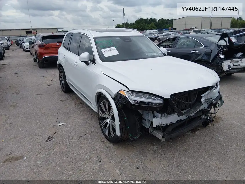 2024 Volvo Xc90 B6 Ultimate Bright Theme 6-Seater VIN: YV4062JF1R1147445 Lot: 45558764