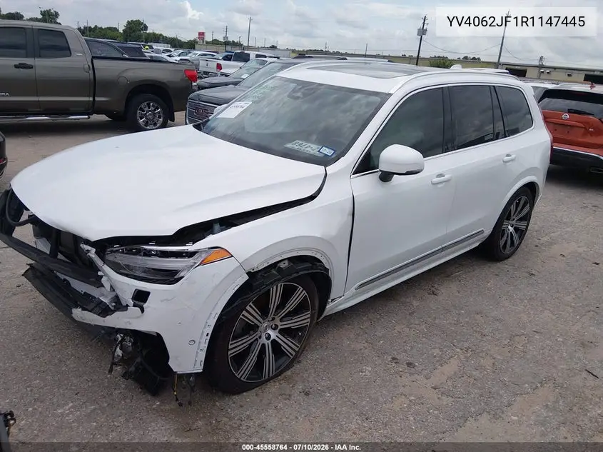 2024 Volvo Xc90 B6 Ultimate Bright Theme 6-Seater VIN: YV4062JF1R1147445 Lot: 45558764