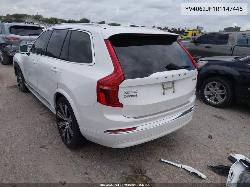 2024 Volvo Xc90 B6 Ultimate Bright Theme 6-Seater VIN: YV4062JF1R1147445 Lot: 45558764