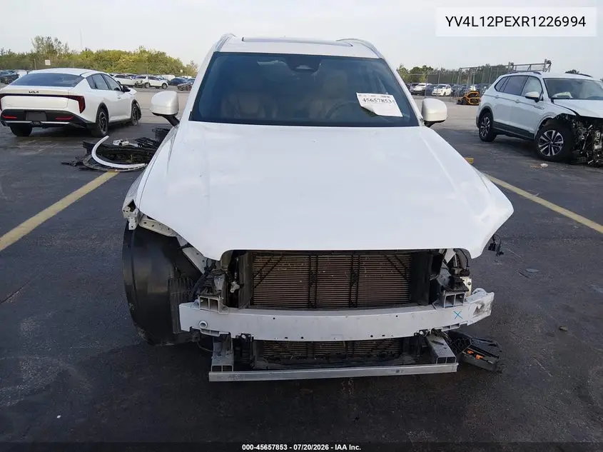 2024 Volvo Xc90 B5 Plus Bright Theme VIN: YV4L12PEXR1226994 Lot: 45657853