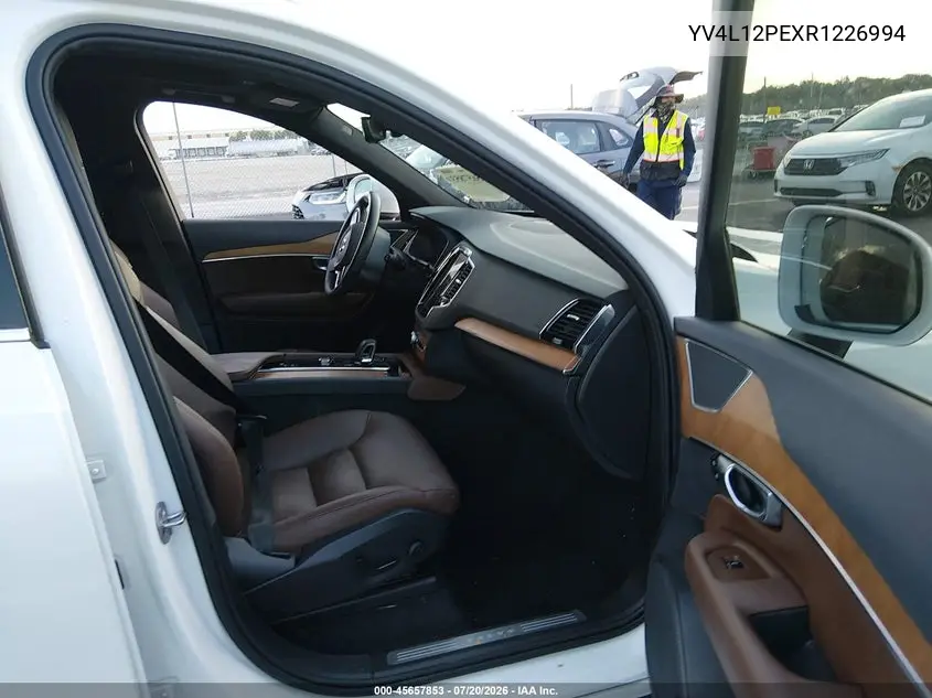 2024 Volvo Xc90 B5 Plus Bright Theme VIN: YV4L12PEXR1226994 Lot: 45657853