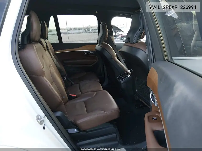 2024 Volvo Xc90 B5 Plus Bright Theme VIN: YV4L12PEXR1226994 Lot: 45657853