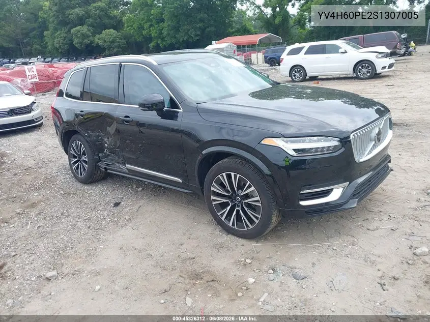 2025 Volvo Xc90 Plug-In Hybrid Plus VIN: YV4H60PE2S1307005 Lot: 45326312