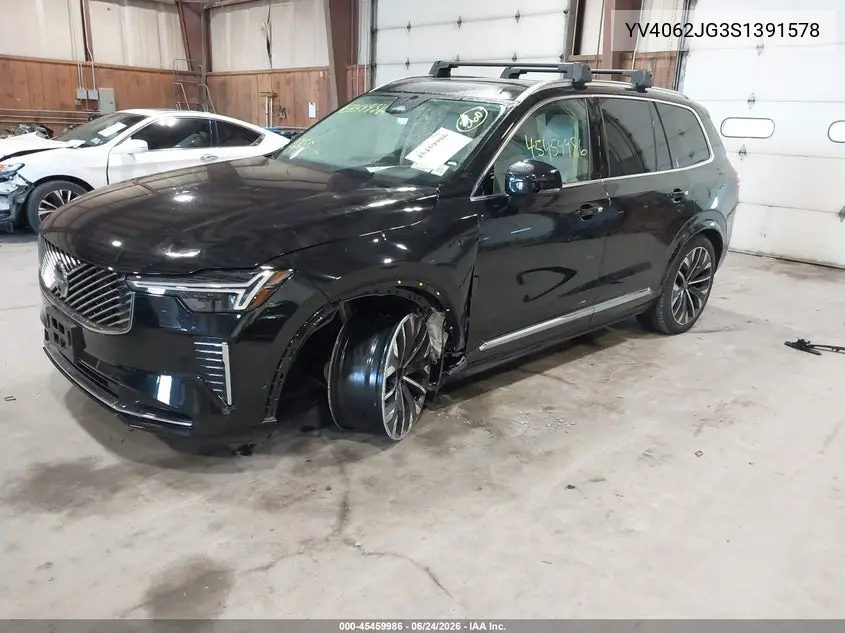 2025 Volvo Xc90 B6 Ultra VIN: YV4062JG3S1391578 Lot: 45459986