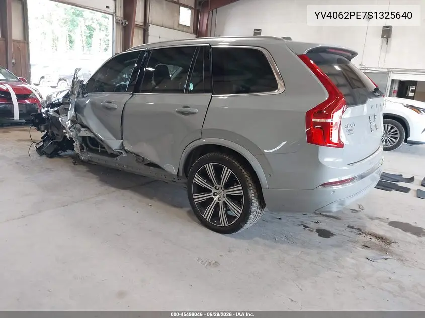 2025 Volvo Xc90 B6 Plus 7-Seater VIN: YV4062PE7S1325640 Lot: 45499046