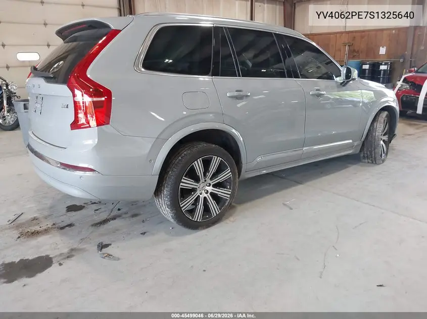 2025 Volvo Xc90 B6 Plus 7-Seater VIN: YV4062PE7S1325640 Lot: 45499046