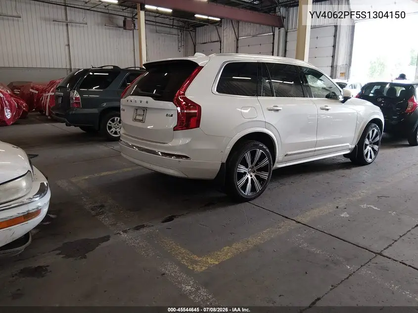 2025 Volvo Xc90 B6 Ultra VIN: YV4062PF5S1304150 Lot: 45544645