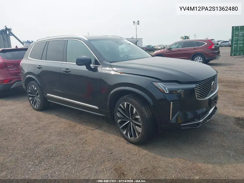 2025 Volvo Xc90 B5 Core VIN: YV4M12PA2S1362480 Lot: 45617331