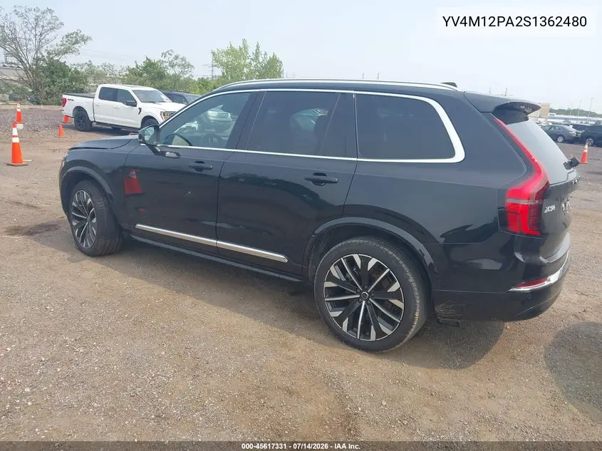 2025 Volvo Xc90 B5 Core VIN: YV4M12PA2S1362480 Lot: 45617331