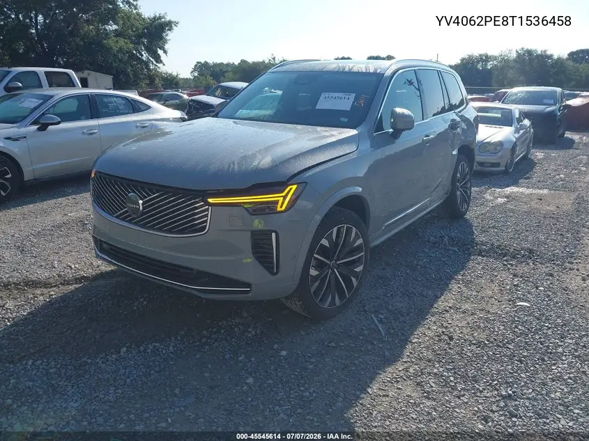 2026 Volvo Xc90 Plus, B6 Awd Gas (Mild Hybrid), Gasoline, Bright, 7 Seats VIN: YV4062PE8T1536458 Lot: 45545614