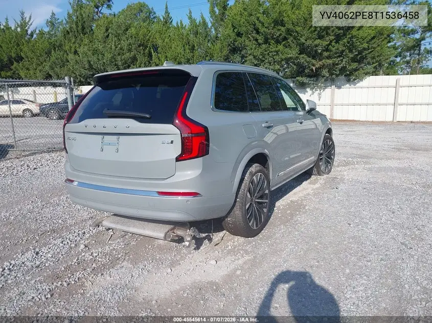 2026 Volvo Xc90 Plus, B6 Awd Gas (Mild Hybrid), Gasoline, Bright, 7 Seats VIN: YV4062PE8T1536458 Lot: 45545614