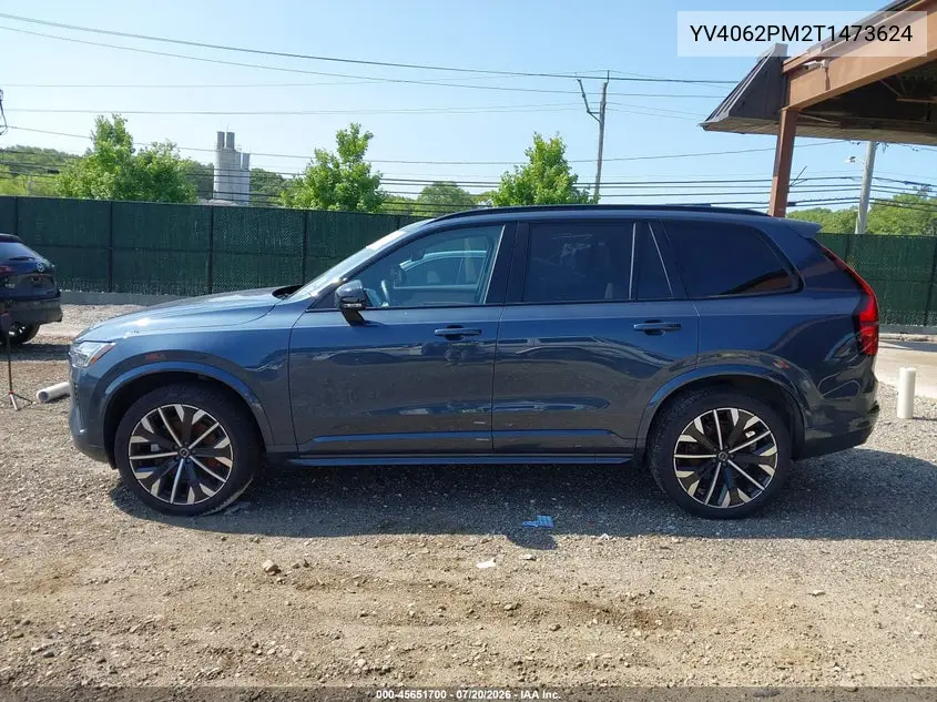 2026 Volvo Xc90 Ultra Dark Theme, B6 Awd Gas (Mild Hybrid), Gasoline, 7 Seats VIN: YV4062PM2T1473624 Lot: 45651700