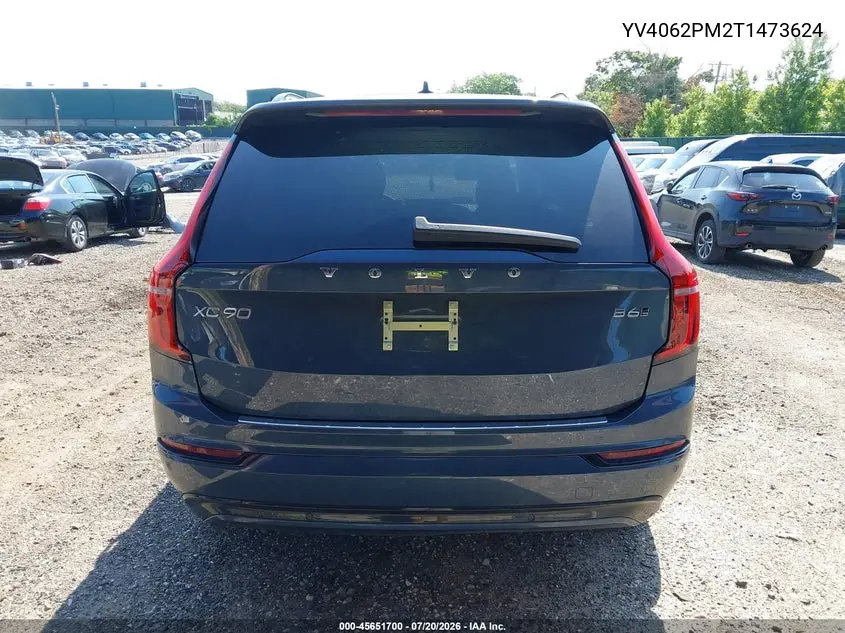 2026 Volvo Xc90 Ultra Dark Theme, B6 Awd Gas (Mild Hybrid), Gasoline, 7 Seats VIN: YV4062PM2T1473624 Lot: 45651700