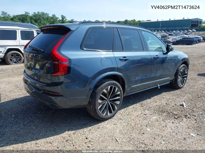 2026 Volvo Xc90 Ultra Dark Theme, B6 Awd Gas (Mild Hybrid), Gasoline, 7 Seats VIN: YV4062PM2T1473624 Lot: 45651700