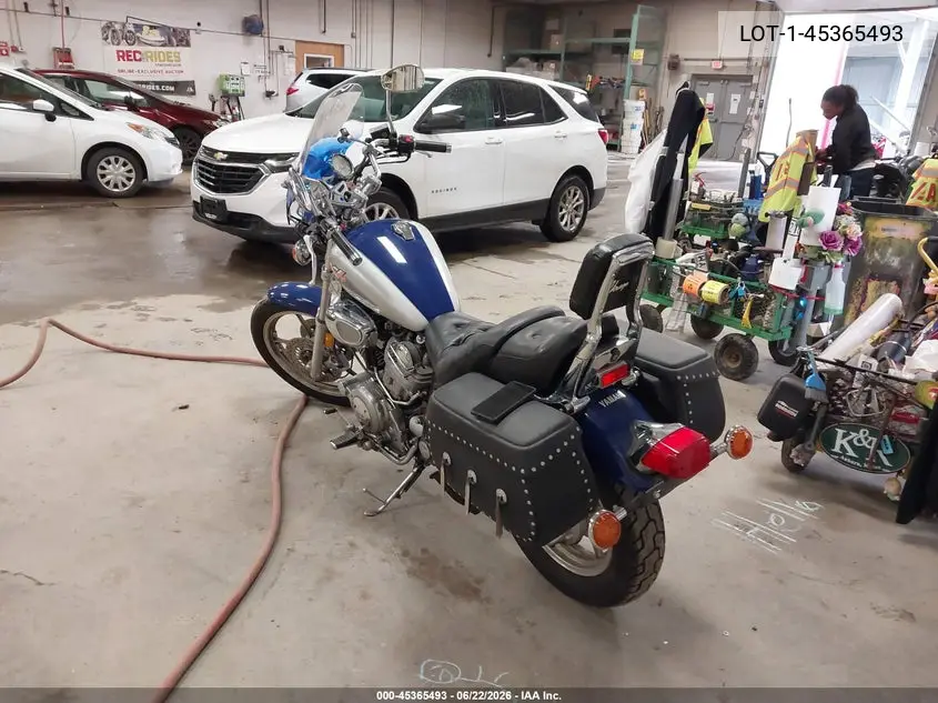 1996 Yamaha Xv750 VIN: JYA3ALE02TA049571 Lot: 45365493
