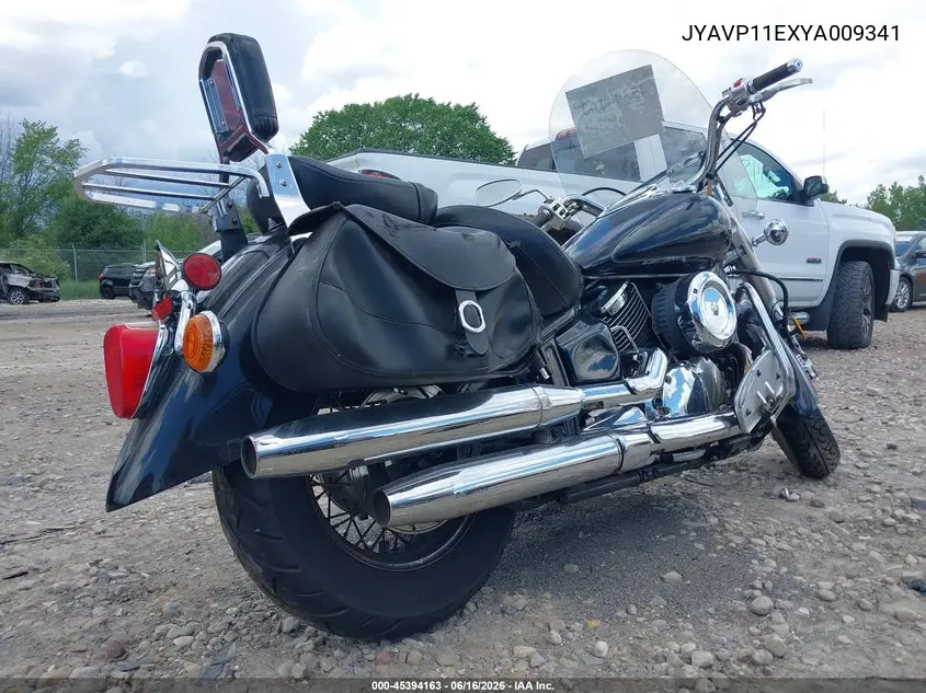 2000 Yamaha Xvs1100 VIN: JYAVP11EXYA009341 Lot: 45394163