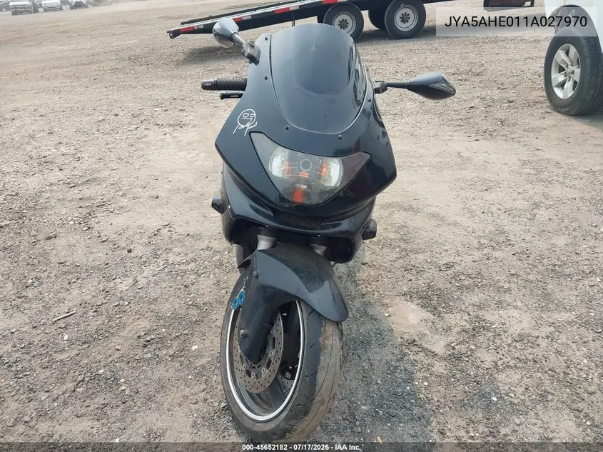 2001 Yamaha Yzf600 R VIN: JYA5AHE011A027970 Lot: 45652182