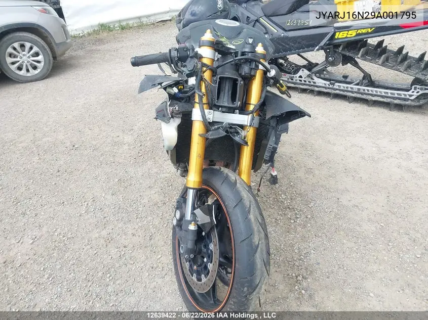 2009 Yamaha Yzfr6 VIN: JYARJ16N29A001795 Lot: 12639422